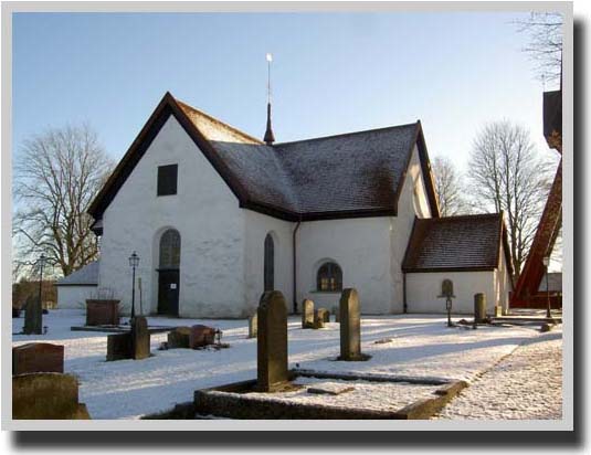 Kyrkan från nordväst